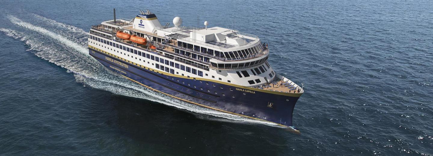 © Havila Voyages Postai hajóútvonal Norvégiában – hajóút