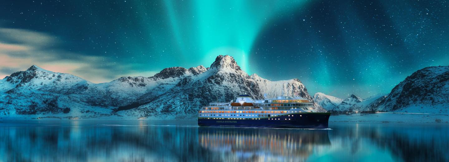 © Havila Voyages Postai hajóútvonal Norvégiában – hajóút