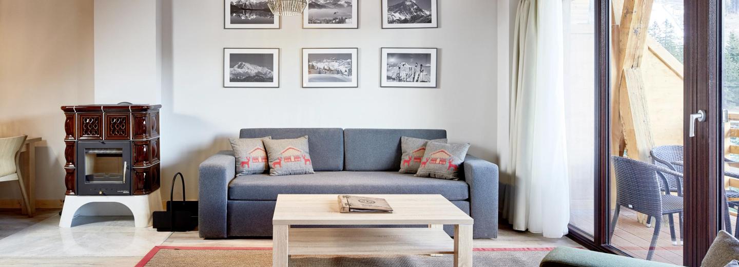 © Eurotours „Alpenwohnen.XL” Superior erkélyes apartman