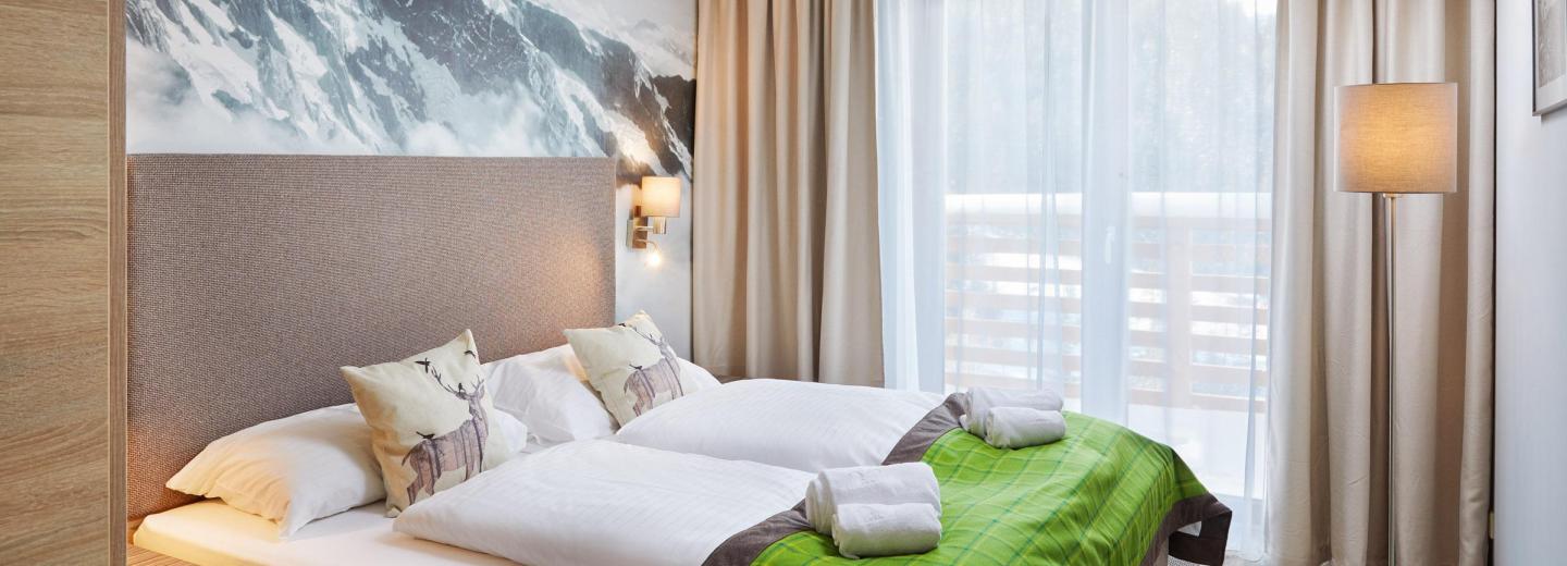 © Eurotours „Alpenwohnen.S” Standard erkélyes apartman