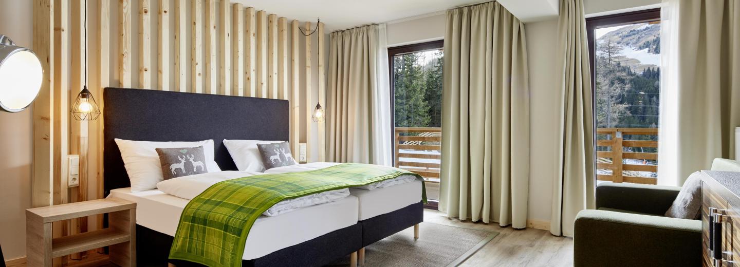 © Eurotours „Alpenwohnen.M” Comfort erkélyes apartman