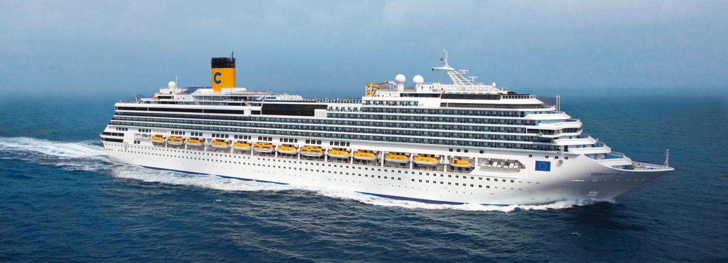 © Costa Cruises Körülbelül Nyugat-Európában - Hajóút