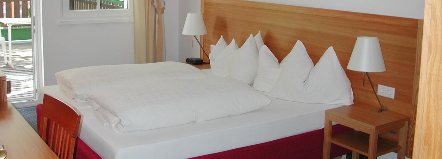 Szoba példa, kétágyas szoba