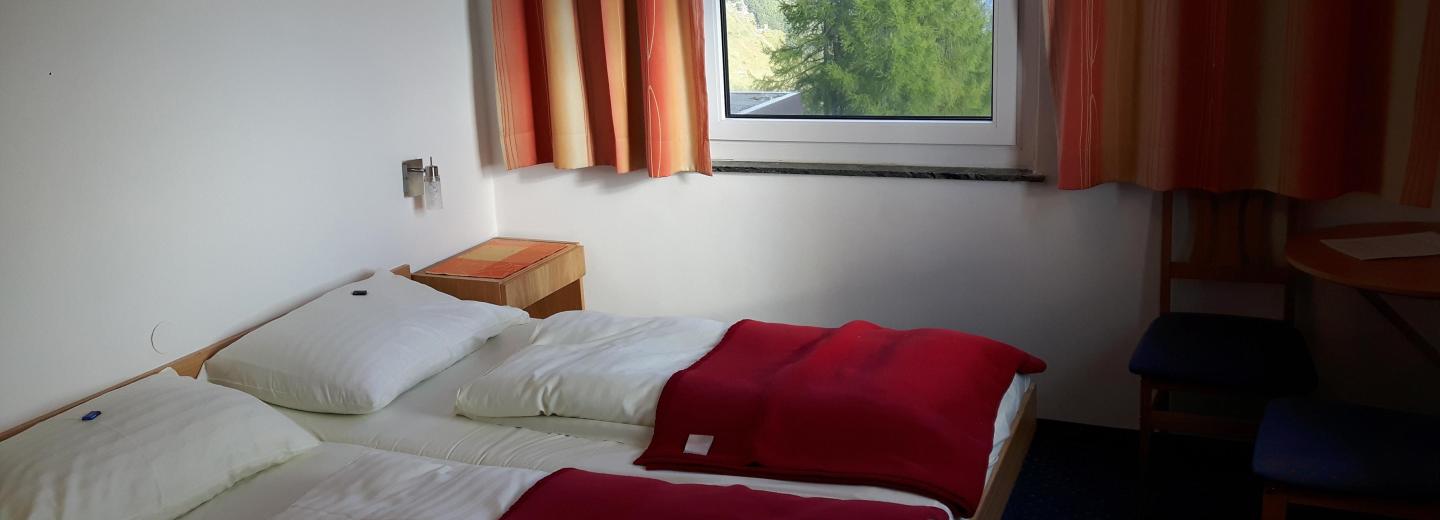 Szoba példa, kétágyas szoba