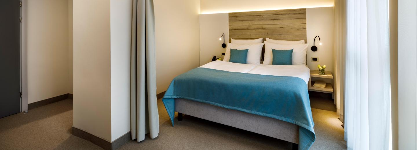 Zimmerbeispiel, Doppelzimmer „Standard Atrium“