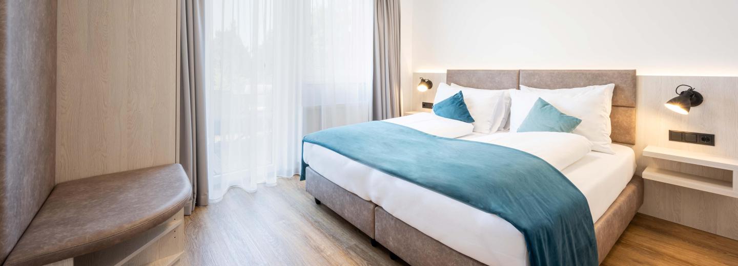 Szoba példa, kétágyas szoba 