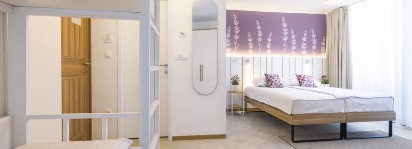 Szoba példa, Premium családi szoba