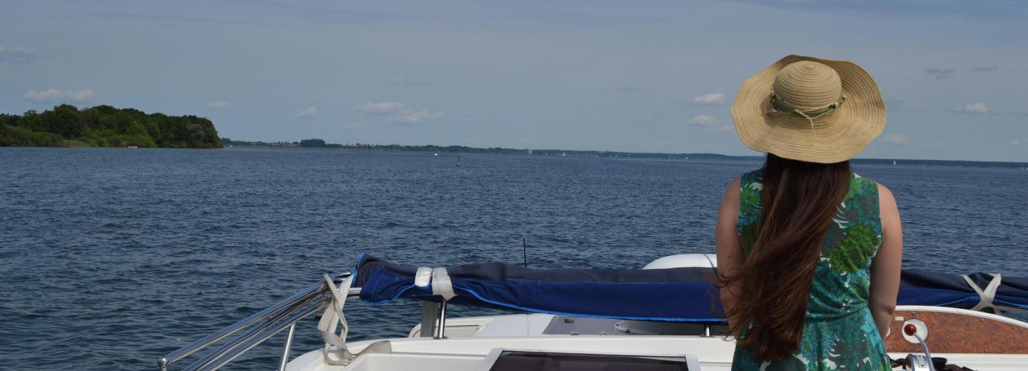 Deutschland - Mecklenburgische Seenplatte - Urlaub auf dem Hausboot