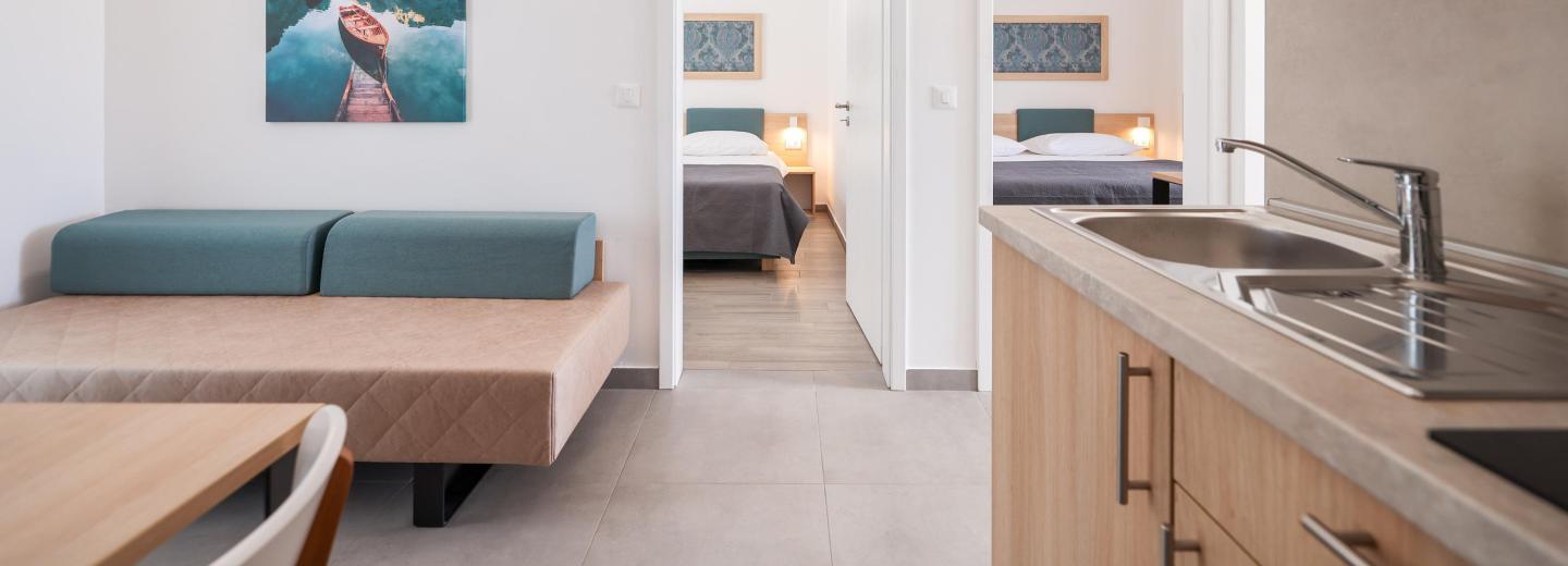 Zimmerbeispiel „Superior Apartment Balkon“