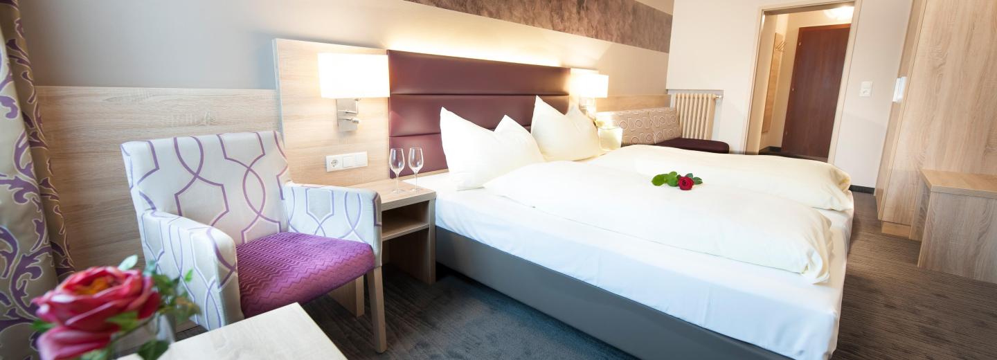 Szoba példa Standard kétágyas szoba