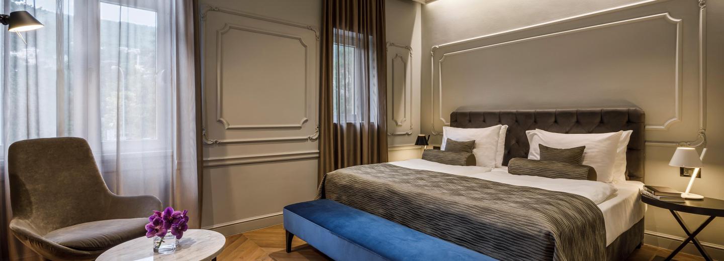 Zimmerbeispiel, Doppelzimmer «Klassisch Parkblick»