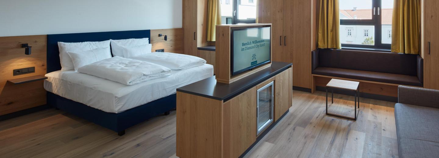 Szoba példa, standard kétágyas szoba