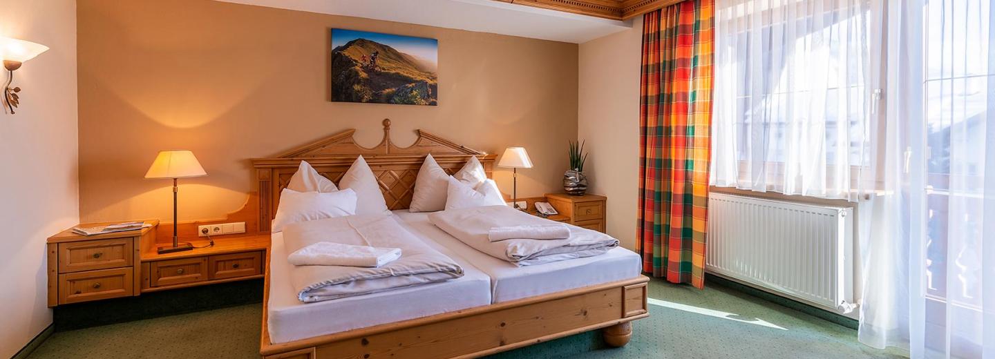 Zimmerbeispiel, Doppelzimmer Balkon Onkeljoch