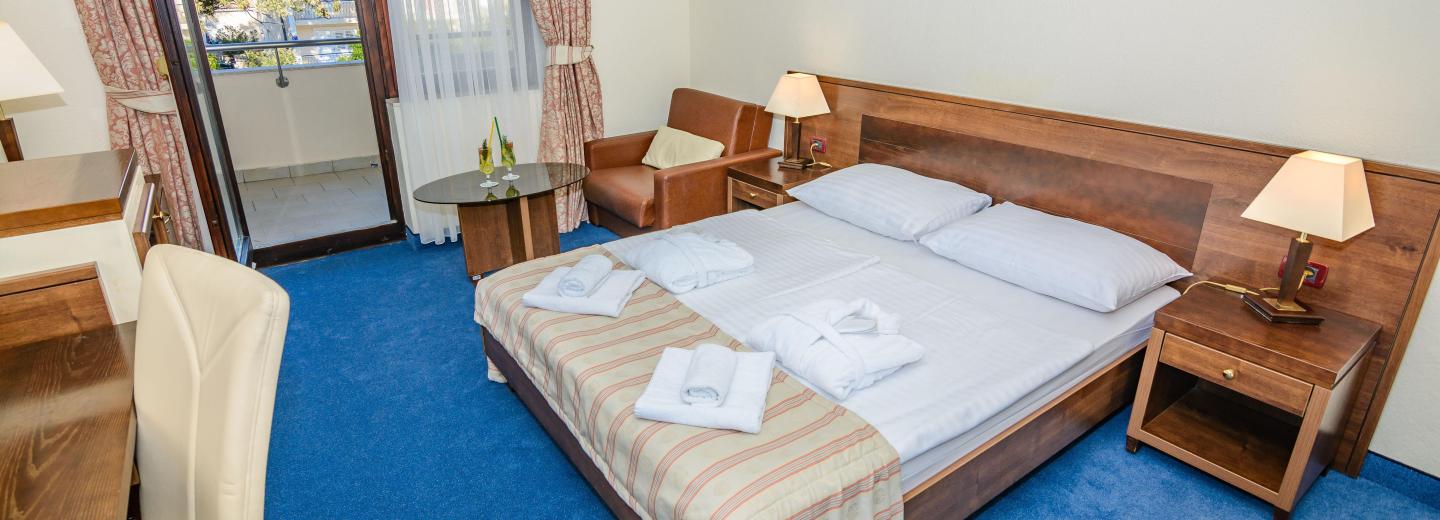 Zimmerbeispiel, Doppelzimmer „Standard Balkon“