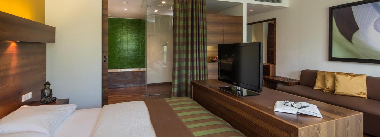 Szoba példa, Deluxe Junior Suite erkély