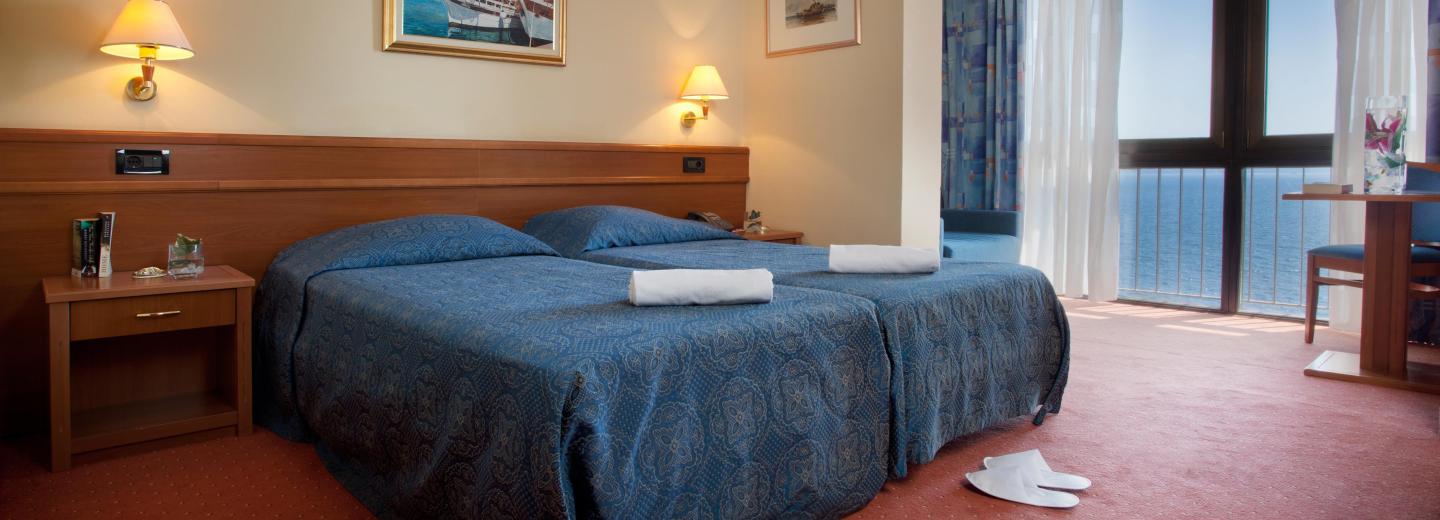 Zimmerbeispiel, Doppelzimmer „Superior Meerblick“