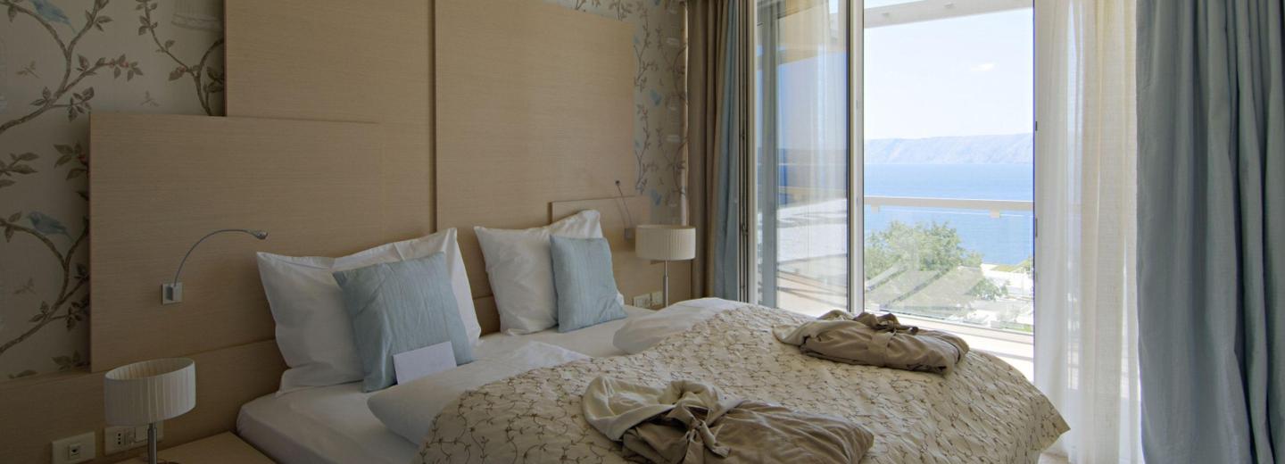 Zimmerbeispiel, Junior Suite Balkon Meerblick