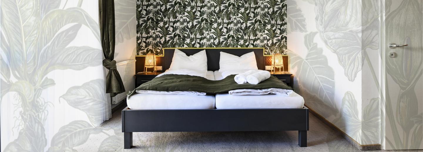 Zimmerbeispiel, Doppelzimmer „mit Ausziehcouch“