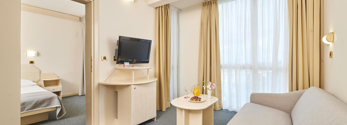 Zimmerbeispiel, Doppelzimmer Balkon U3B