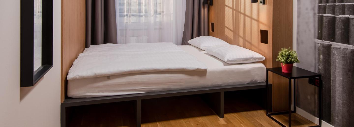 Zimmerbeispiel, Doppelzimmer „Standard Stadtblick“