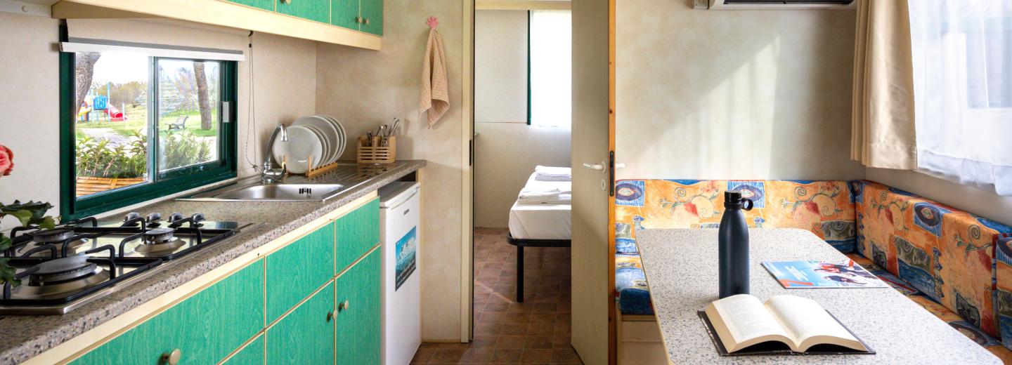 Példa: Mobilhome Terasse 3 szobás „Riviera”