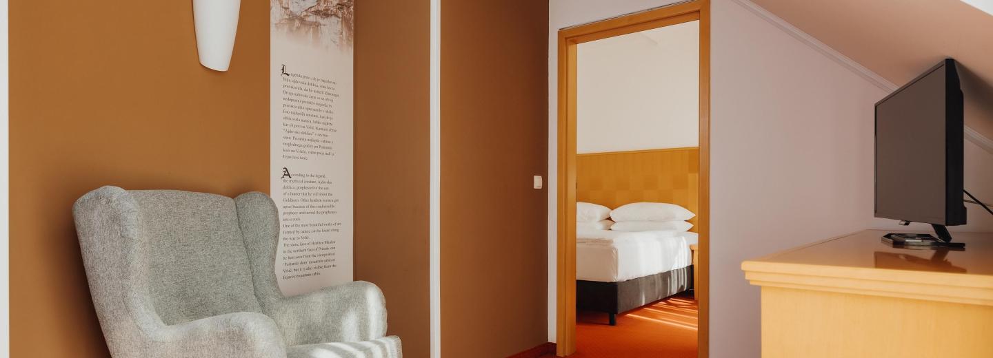 Szoba példa, Standard Lakosztály Erkély FZ4