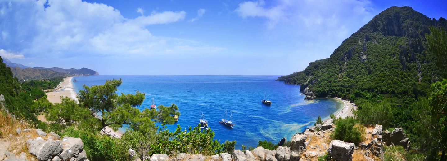 Török Földközi-tenger partvidéke – vitorlás hajóút