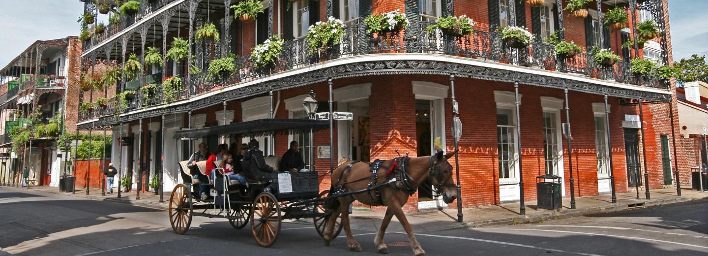 French Quarter in New Orleans