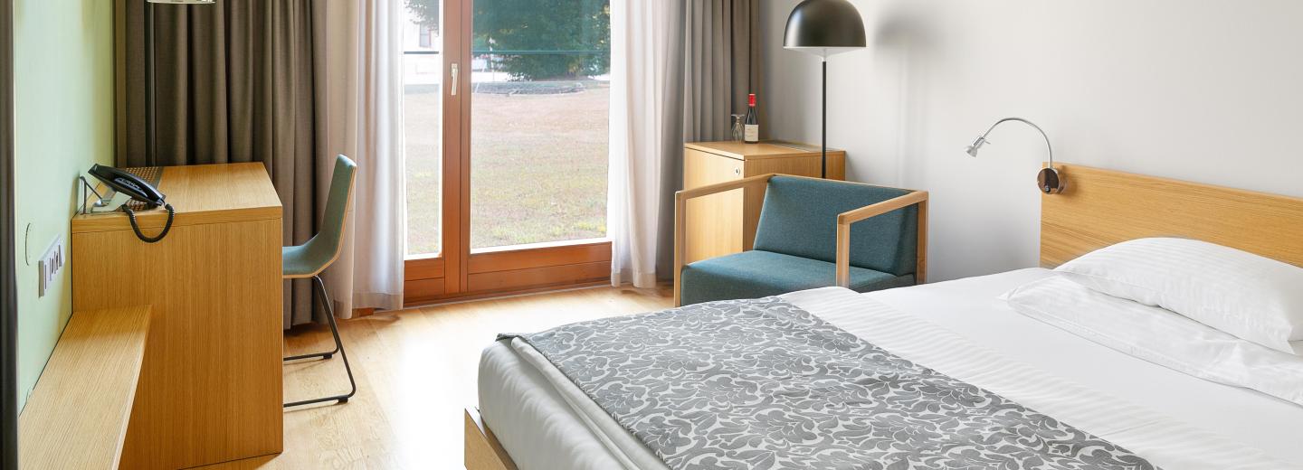 Szoba példa, kétágyas szoba