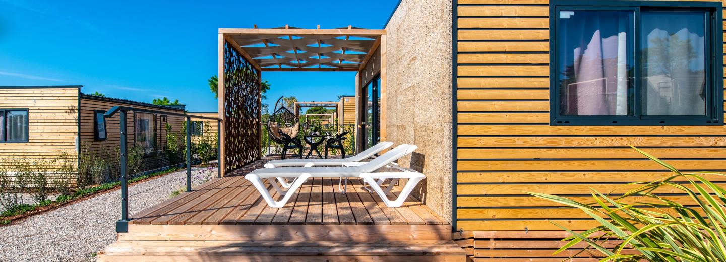 Beispielbild Mobilhome „Terrasse GREEN“