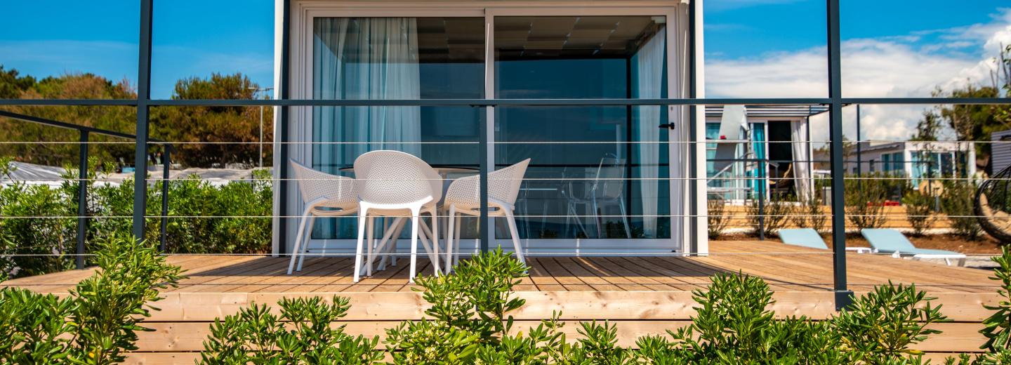 Beispielbild Mobilhome „Terrasse Camping VILLA“