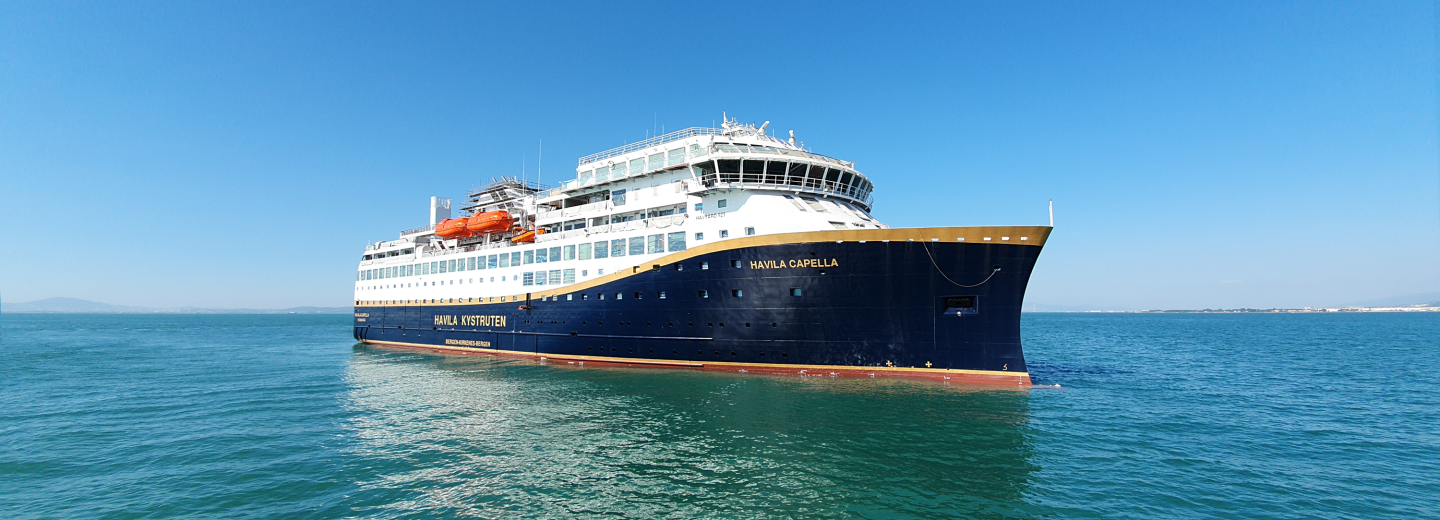 Sarki fény a norvég postai hajóútvonalon - hajóút