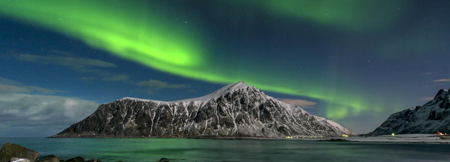 Sarki fény a norvég postai hajóútvonalon - hajóút
