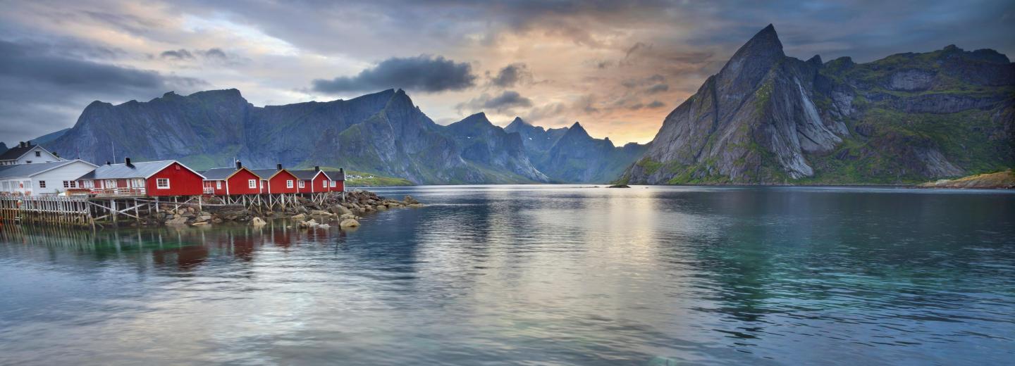 Sarki fény a norvég postai hajóútvonalon - hajóút