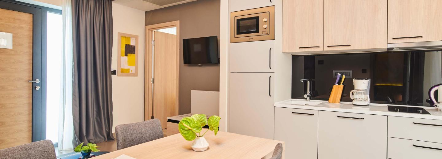 Zimmerbeispiel, Apartment Terrasse A4TP2