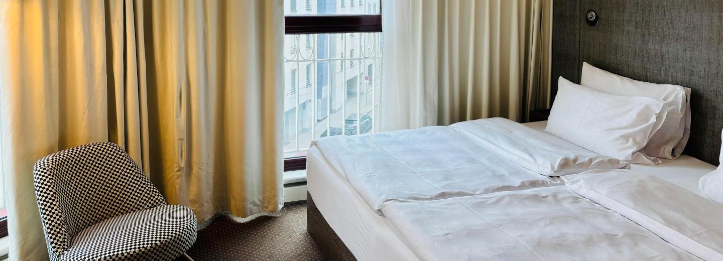 Szoba példa, standard kétágyas szoba „Medium”