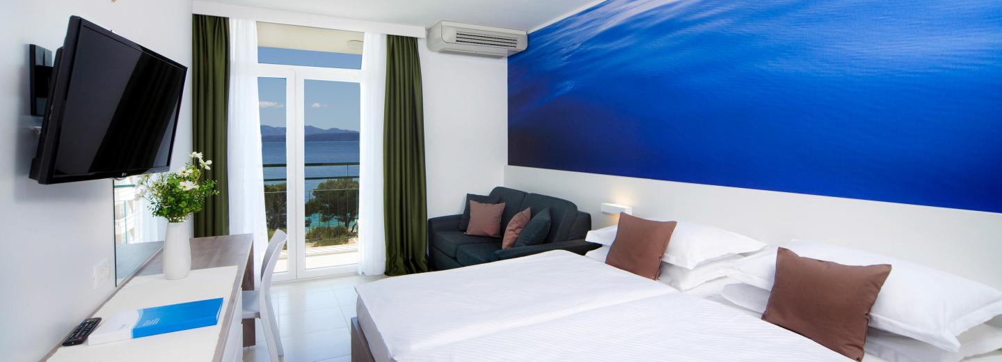 Zimmerbeispiel, Superior Doppelzimmer Balkon Meerseite