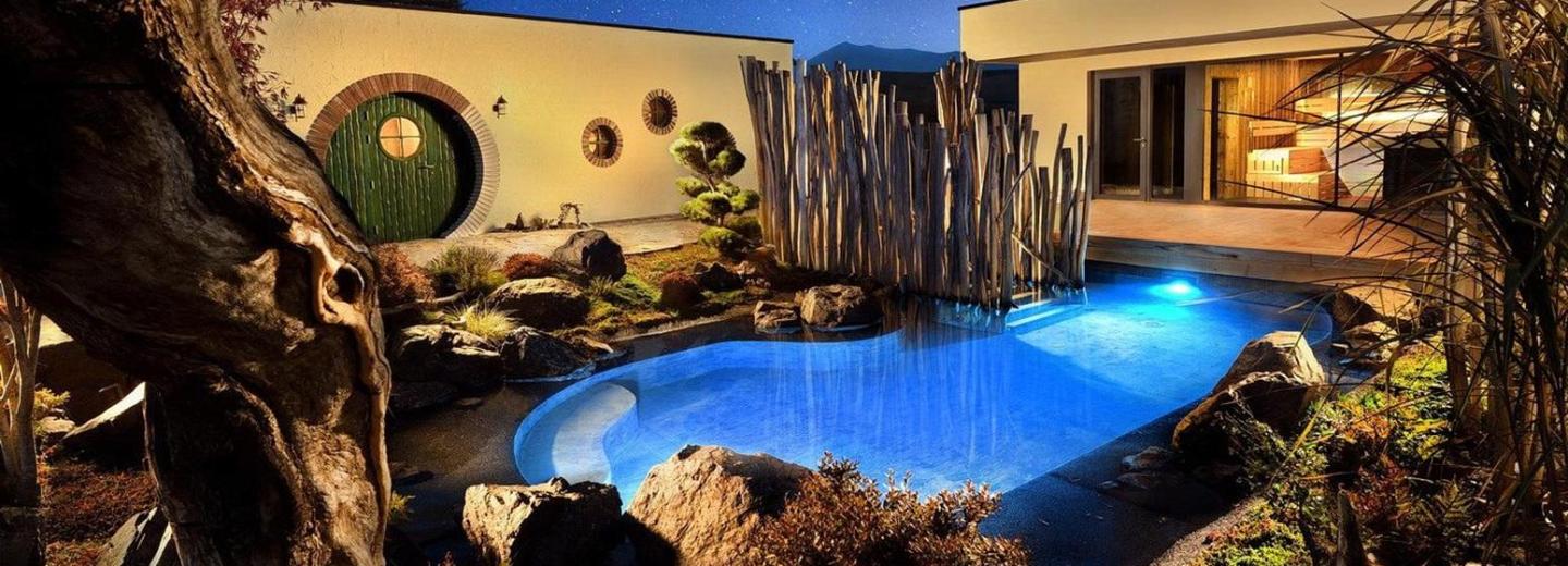 Wellnessbereichs "Crystal Spa"