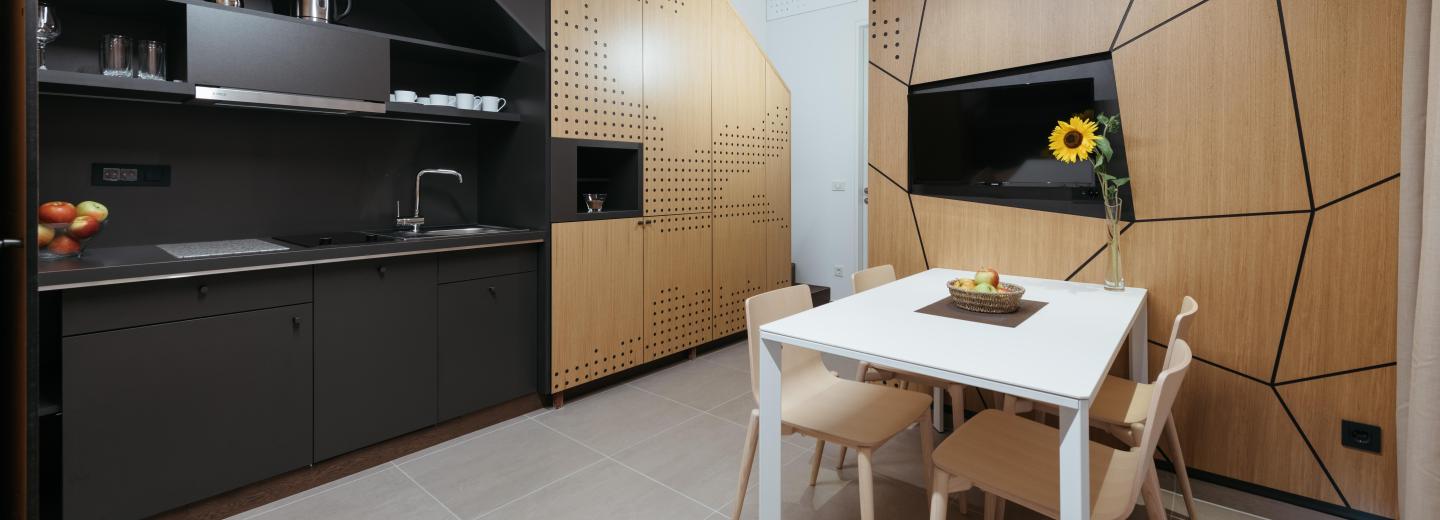 Szoba példa, apartman 2 felnőtt + 2 Gyermekek teraszsal