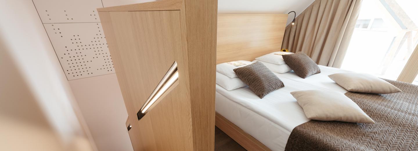 Szoba példa, apartman 4 felnőtt + 2 gyermek teraszsal