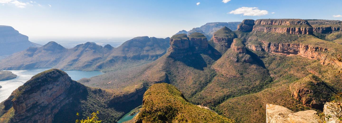 Blyde River Canyon und Three Rondavels