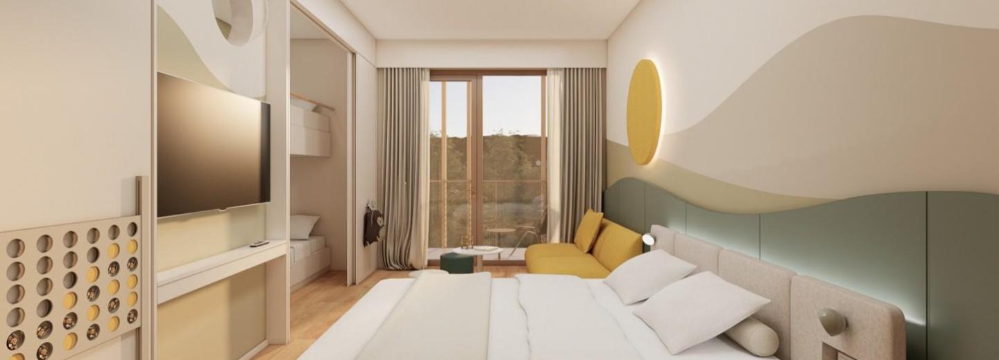 Zimmerbeispiel, Comfort Familienzimmer Waldblick