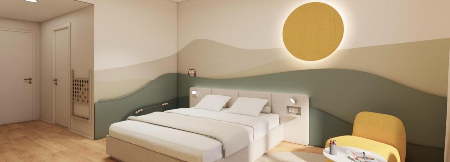 Zimmerbeispiel, Comfort Familienzimmer Waldblick