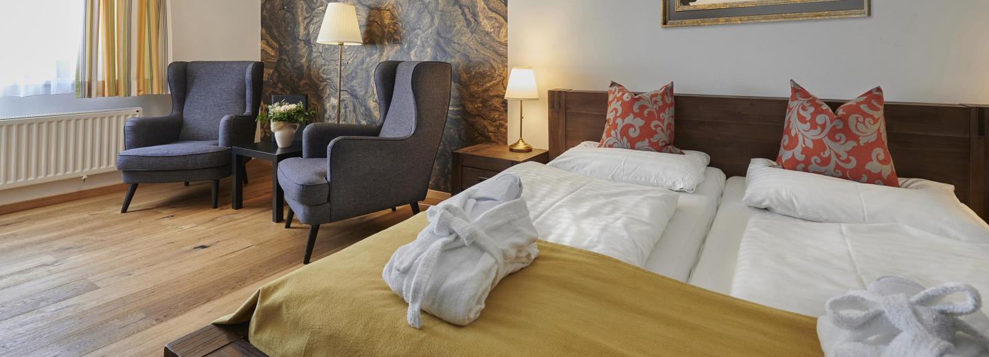 Szobapélda, Kétágyas szoba erkéllyel