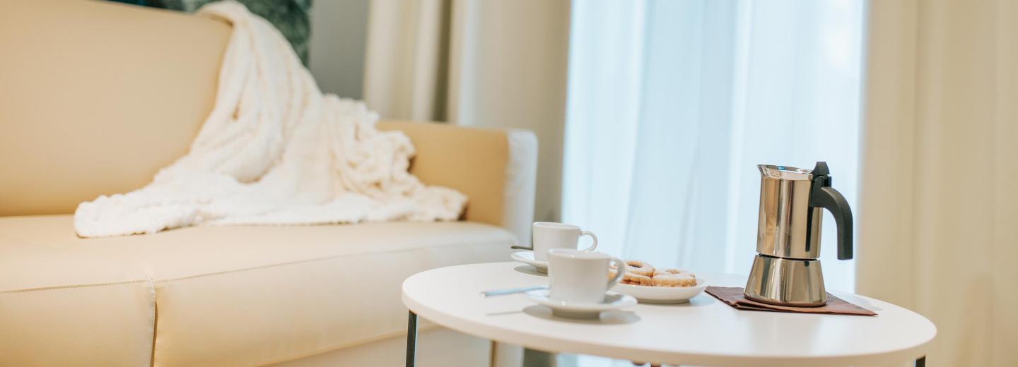 Zimmerbeispiel, Apartment Balkon für 2 Personen