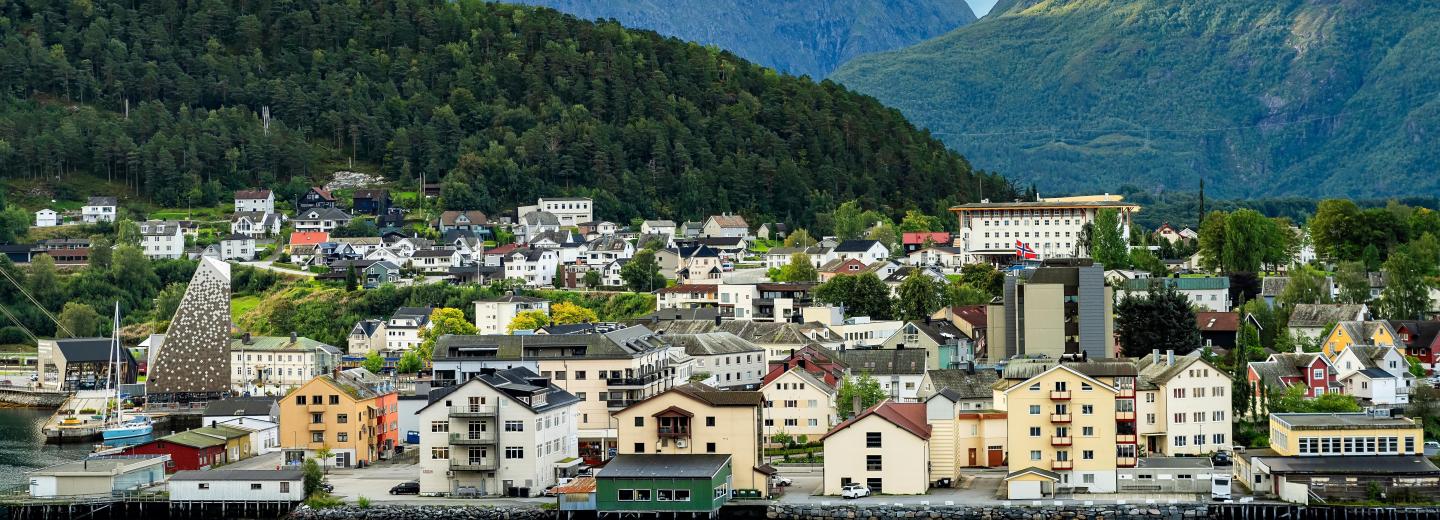 Norwegische Fjordlandschaft - Kreuzfahrt