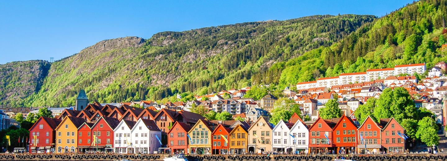 Norwegische Fjordlandschaft - Kreuzfahrt